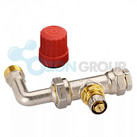 Фото: Клапан RTD-KE с уплотнительной втулкой и отводом