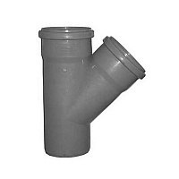 Фото: Тройник 50/50 - 45*  РР Политэк