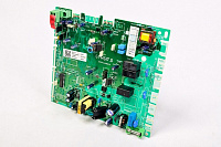 Фото: Электронная печатная плата с активными и пассивным